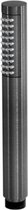 Waterevolution Qisani Flow losse handdouche Gun Metal Zwart