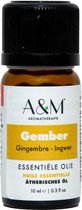 A&M Gember100% pure Etherische olie, aromatische olie, essentiële olie