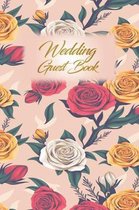 Wedding Guest Book: Wedding Guest Inpirational Message Advice Book for Newly Wed