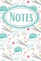 Pincushion Sewing Notebook: For Fashion Designers & Seamstresses