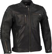 Segura Juan Black Leather Motorcycle Jacket S - Maat - Jas