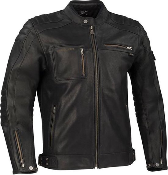 Veste moto en cuir noir Segura Juan S | bol.com