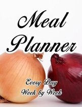 Meal Planner: Very large practical planner - With shopping list - Book for 52 weeks - Beautiful high gloss cover - Huge 8,5 x 11''