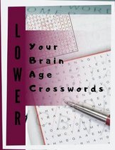 Lower Your Brain Age Crosswords: Find Word Puzzles for kids Word Search Puzzle Books, Improve Spelling, Vocabulary and Memory Children's activity book