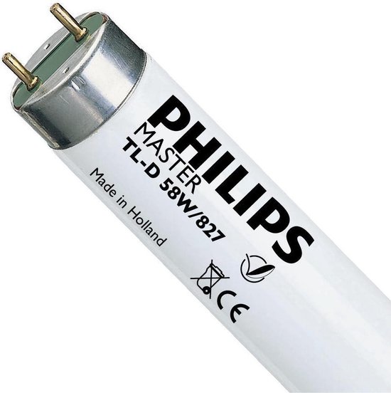 Philips MASTER TL-D Super 80 ampoule fluorescente 58,5 W G13 Blanc chaud