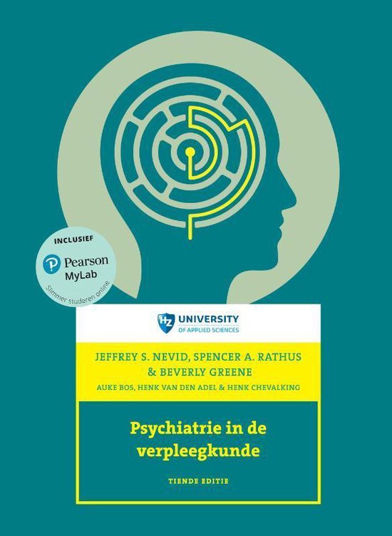 Psychiatrie in de verpleegkunde - cover