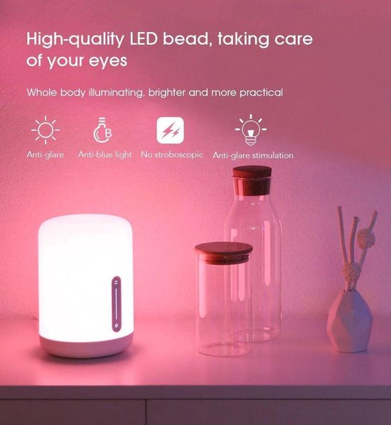 Xiaomi MI Bedside lamp 2 LED lamp nachtkastje - Xiaomi