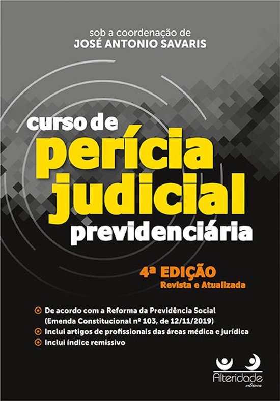 Curso de Perícia Judicial Previdenciária, 4ª Ed. - cover