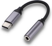 KUULAA KL-O09-1 USB-C / Type-C Male naar 3,5 mm Female Aux Audio Adapter voor Huawei Mate 20 / P30 Pro / Geschikt voor Xiaomi Mi6 / 8 / 9SE, Lengte: ongeveer 10 cm
