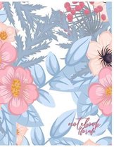 Notebook Florals: Beautiful flowers, Floral Notebook, Pink Floral, Composition Book, Notebook for Girls, Kids, School, Students, Journal