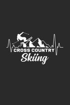 Cross Country Skiing: 6x9 Cross Country Skiing - dotgrid - dot grid paper - notebook - notes