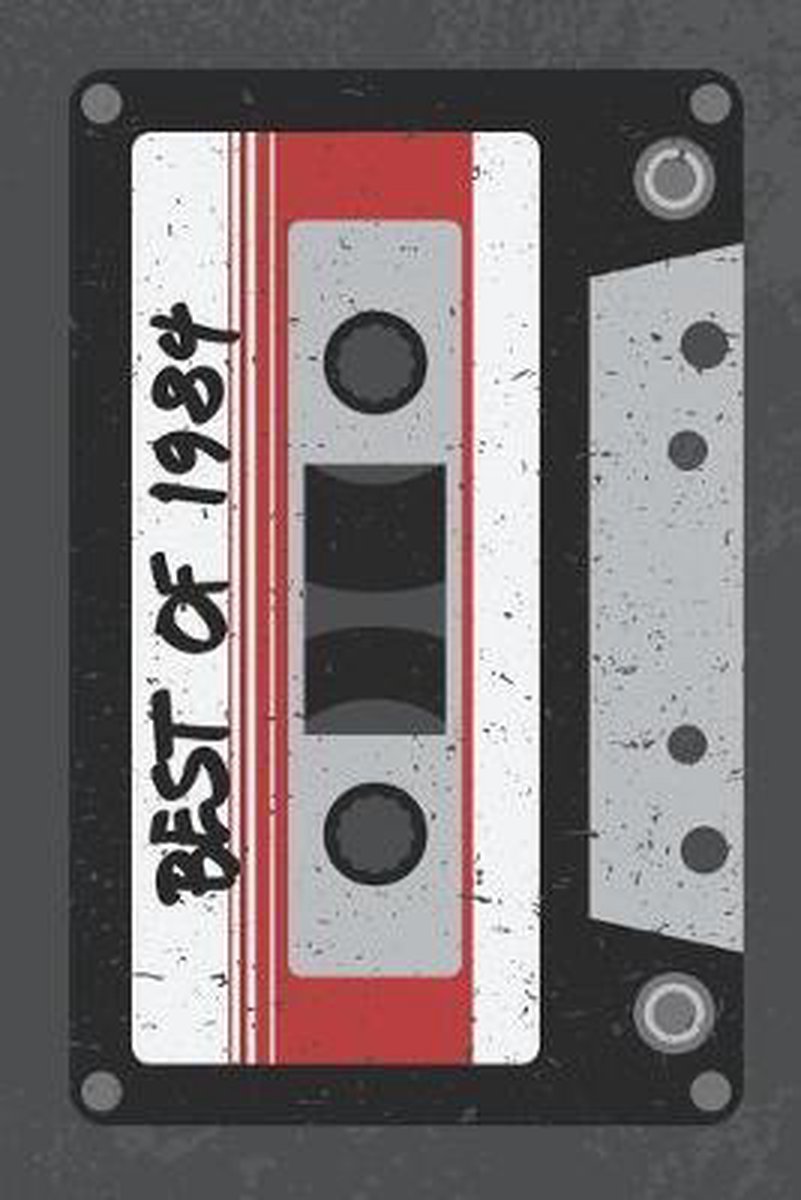 Best of 1984: A Retro Blank Lined Notebook For Fans Of The 1980s, Vintage Music Cassette Mix Tape - Culture Of Pop
