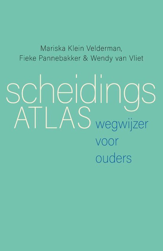 Boek cover Scheidingsatlas van Mariska Klein Velderman (Paperback)