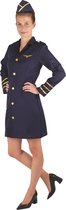 PTIT CLOWN - Donkerblauw stewardess kostuum voor dames - S/M