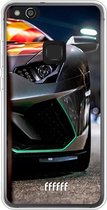 Huawei P10 Lite Hoesje Transparant TPU Case - Lamborghini #ffffff