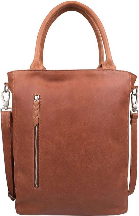 Cowboysbag Laptoptassen Laptop Bag Luton Big 15.6 inch Cognac bol