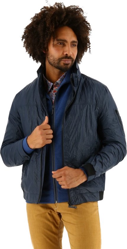 Veste homme S4 Jackets coupe moderne bleu, taille 54 | bol.com