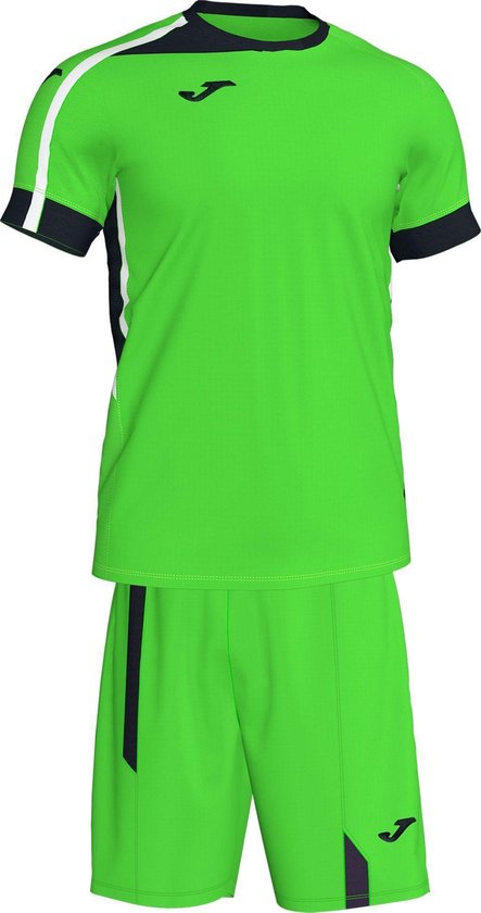 Joma Roma II Football Kit Manches Courtes - Vert Fluo / Zwart / Wit |  Taille: S | bol.com