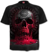 Spiral Heren Tshirt -M- BLEEDING SOULS Zwart