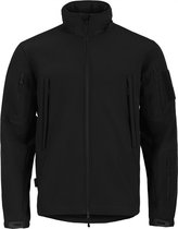 Highlander Outdoorjas Tactical Soft-shell Heren Zwart Mt S