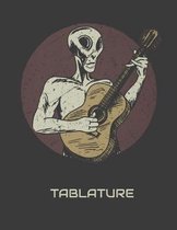 Tablature: Guitar Tablature Manuscript Paper - Standard