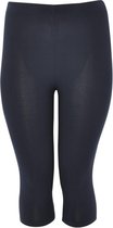 Yoek | Grote maten - dames legging 7/8 - donkerblauw