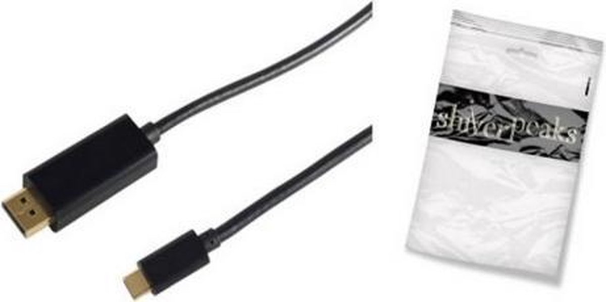 shiverpeaks BS10-60185 USB-kabel 1,8 m USB 3.2 Gen 1 (3.1 Gen 1) USB C USB A Zwart