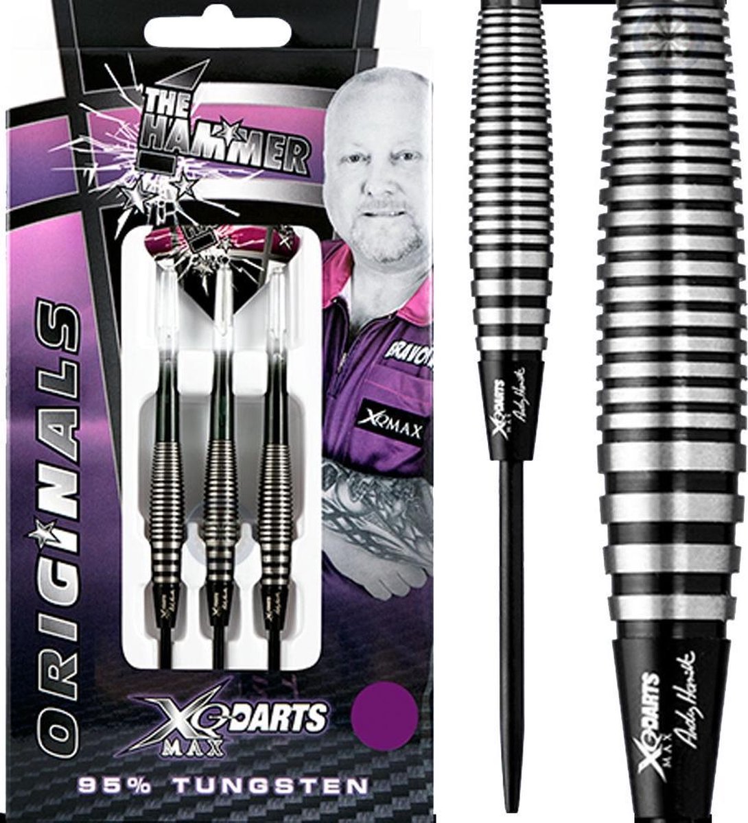 XQMax Andy Hamilton 95% - Dartpijlen - 25 Gram