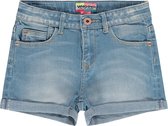 Vingino Essentials Kinder Meisjes High Waist Short Jeans - Maat 158