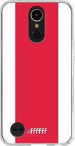 LG K10 (2017) Hoesje Transparant TPU Case - AFC Ajax #ffffff