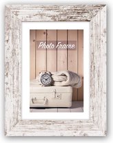 Zep fotolijst - Nelson 6 - Wit - white wash - 15x20 cm - Hout - 2 stuks