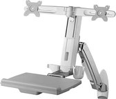 ICY BOX IB-MS600-W2 61 cm (24'') Grijs, Wit