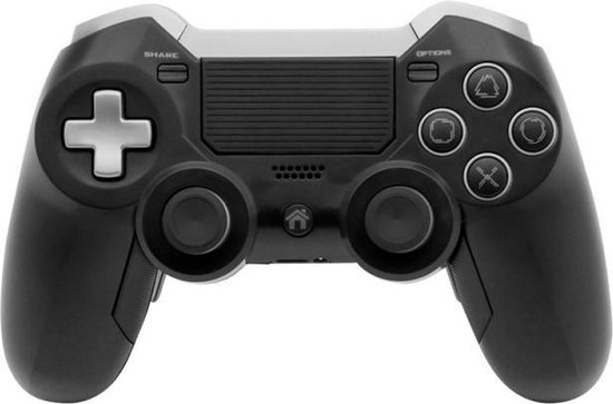 Elite Wireless Gamepad Controller Met Paddles geschikt voor PS4 / PS4 Slim / PS4 Pro / PC - Zwart - PlayCool