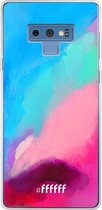 Samsung Galaxy Note 9 Hoesje Transparant TPU Case - Abstract Hues #ffffff