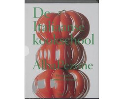 Omslag van De Italiaanse kookschool. 3 delen in cassette