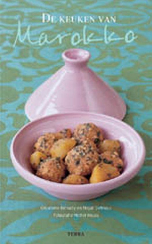 Cover van het boek 'De keuken van Marokko'