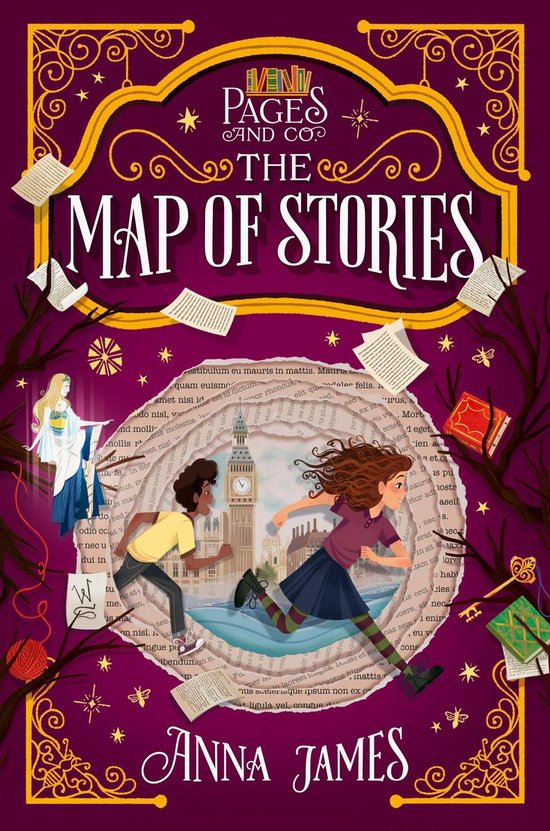 Pages & Co. 3 - Pages & Co.: The Map of Stories - cover