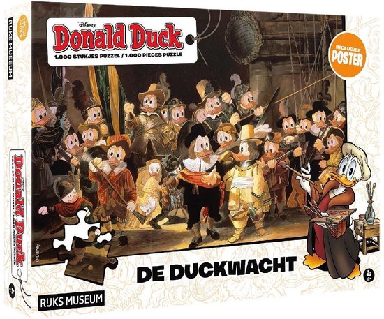 Donald Duck puzzel 1000 stukjes - De Duckwacht | bol.com