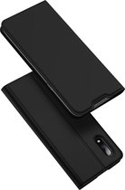 Hoesje geschikt voor Samsung Galaxy M01 - dux ducis skin pro book case - zwart