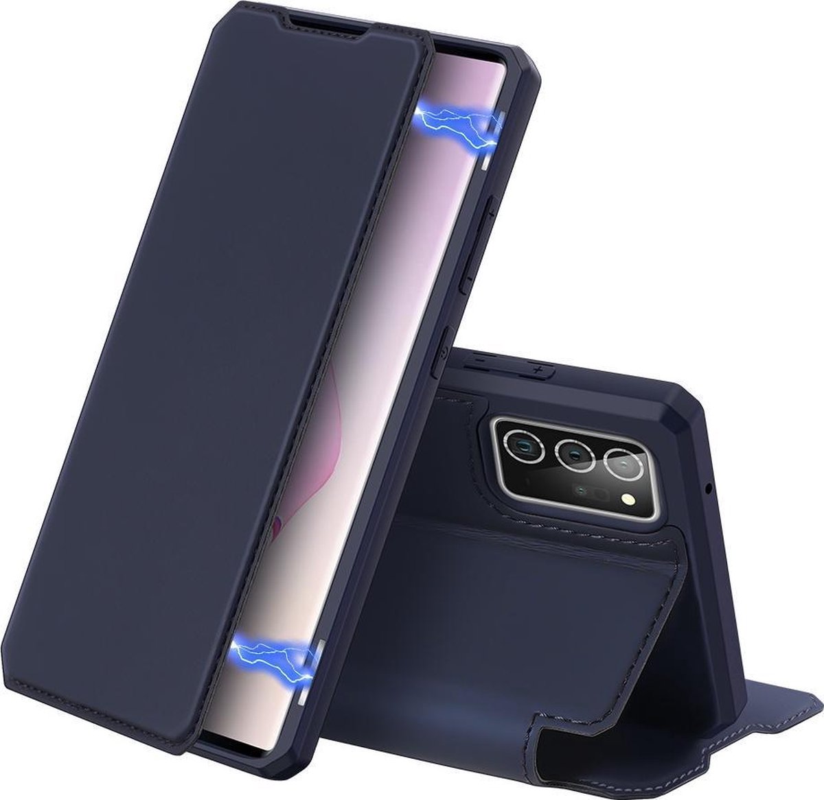 Samsung Galaxy Note 20 hoesje - Dux Ducis Skin X Case - Blauw