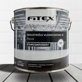 Fitex Industriele Vloercoating Aqua 2C 2,5 liter op kleur