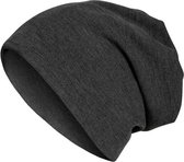 Urban Classics Beanie Muts Rib 2in1 Zwart