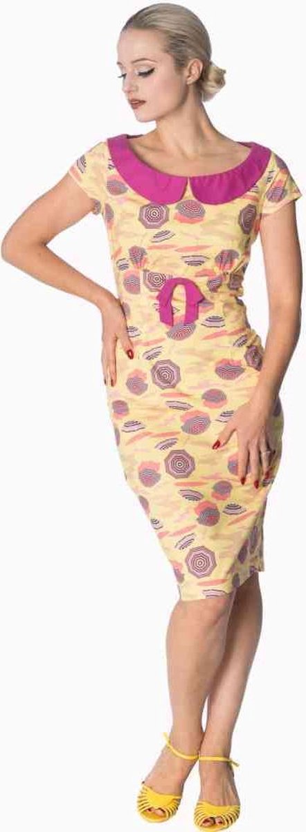 Dancing Days - PARASOL Kokerjurk - 4XL - Creme