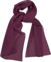 We Love Ties - Sjaal uni aubergine