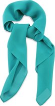 We Love Ties - Damessjaal polyester turquoise