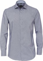 Venti Overhemd Strijkvrij Blauw Modern Fit 103497300-100 - XXL