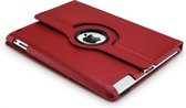 "Apple iPad Air 2 9.7"" Luxe Lederen Hoes - Auto Wake Functie - Meerdere standen - Case - Cover - Hoes - Rood"