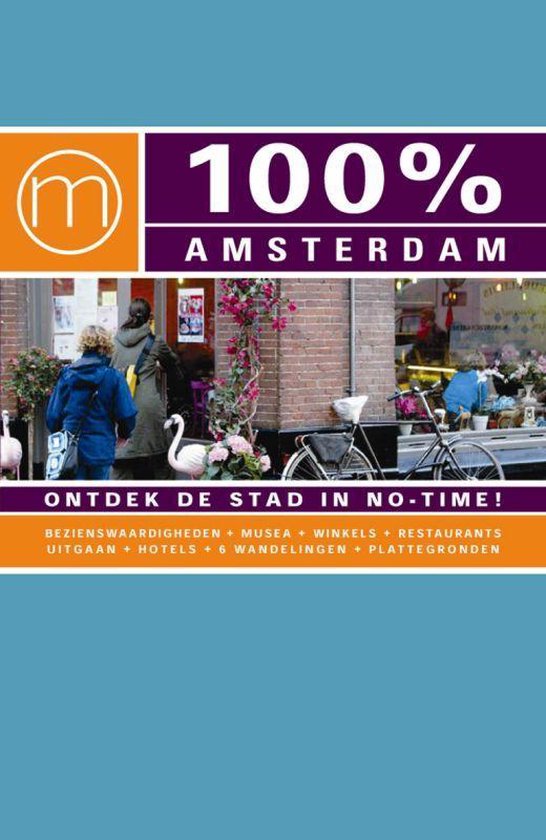 Cover van het boek '100% Amsterdam' van S. van Rijn