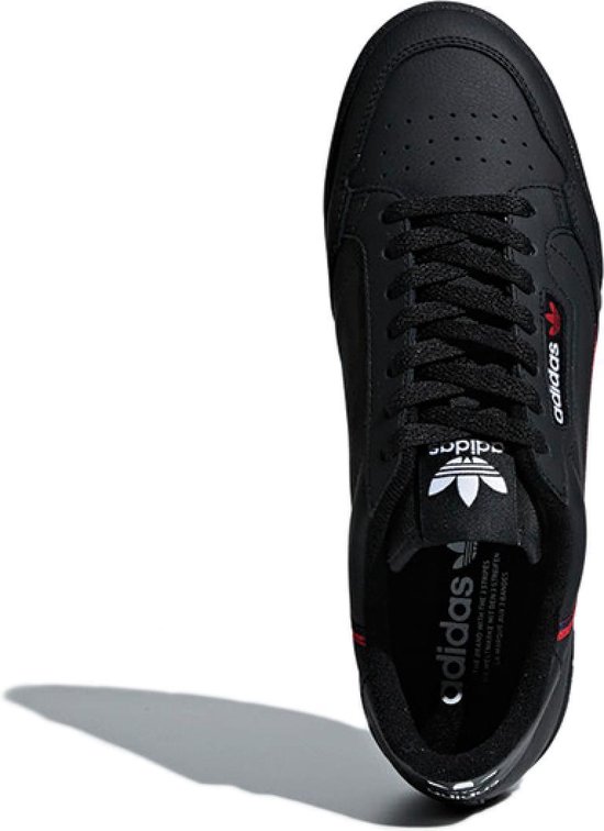 adidas Continental 80 Heren Sneakers - Core Black/Scarlet ...