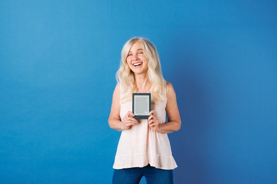 Nia - E-reader - Display van 6 inch - 8 GB - Wifi - Zwart
